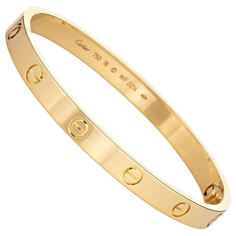 second hand cartier love bracelet|pre owned cartier bracelet uk.